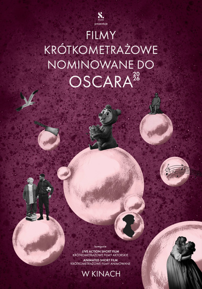 Plakat wydarzenia: Krótkometrażowe Filmy Animowane Nominowane do Oscara 2026 - seans filmowy 
